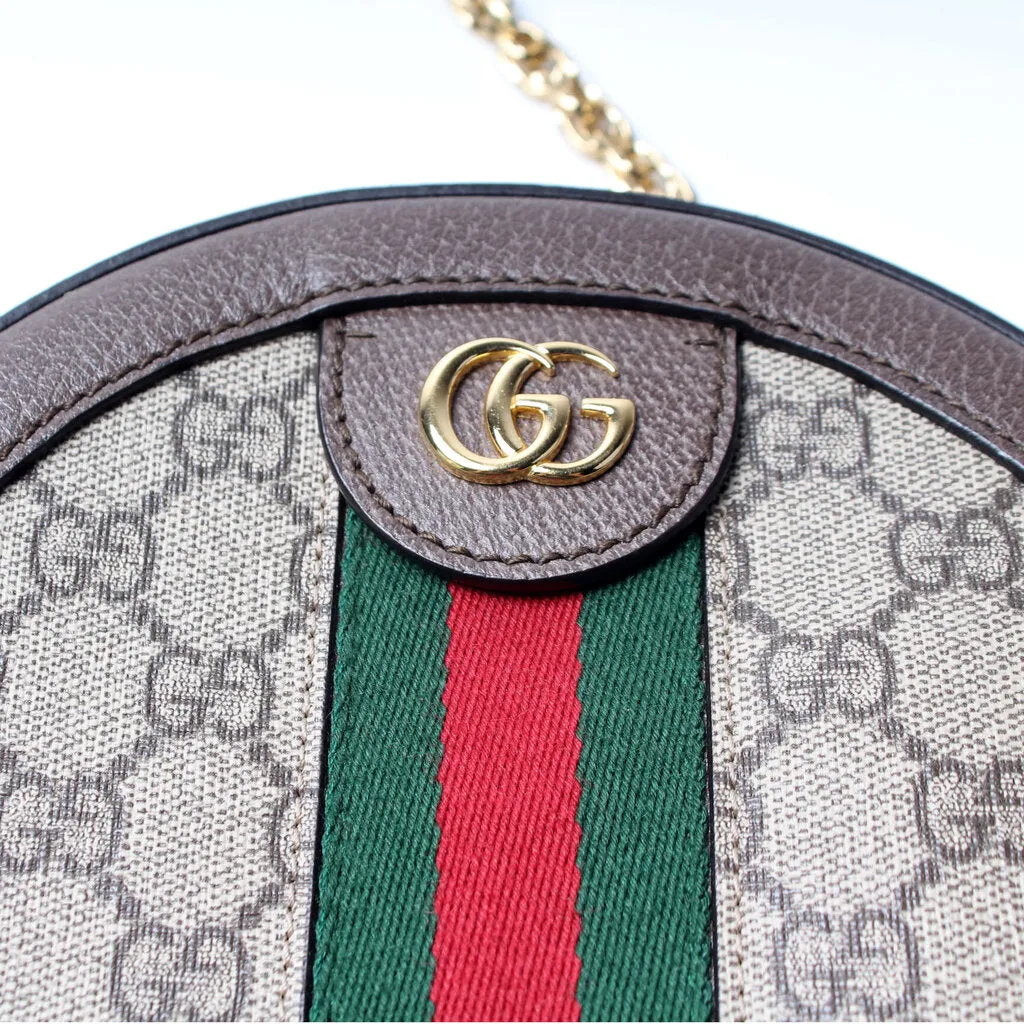 550618 Ophidia GG Round Small Crossbody