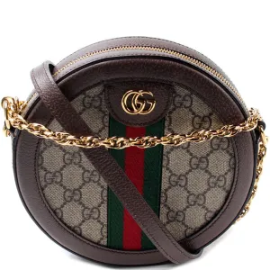 550618 Ophidia GG Round Small Crossbody