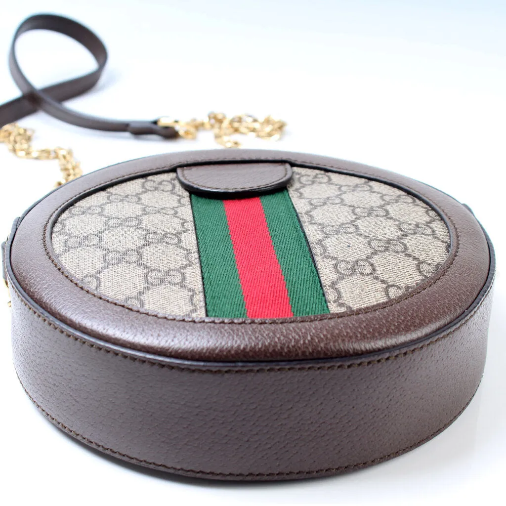 550618 Ophidia GG Round Small Crossbody
