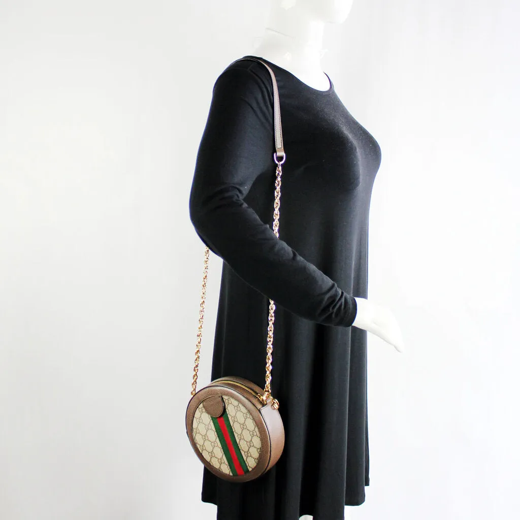 550618 Ophidia GG Round Small Crossbody