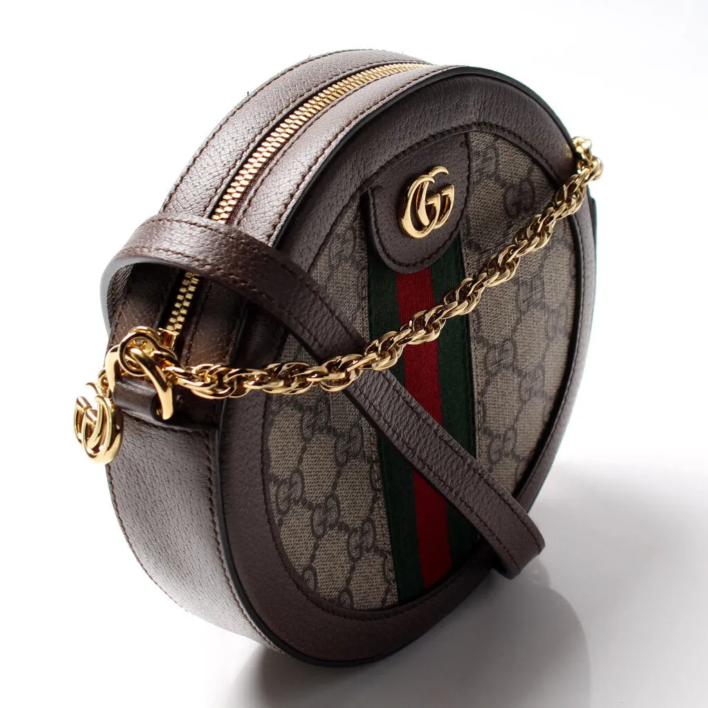 550618 Ophidia GG Round Small Crossbody