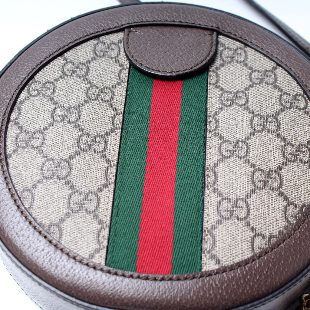 550618 Ophidia GG Round Small Crossbody