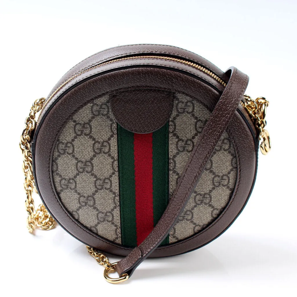 550618 Ophidia GG Round Small Crossbody