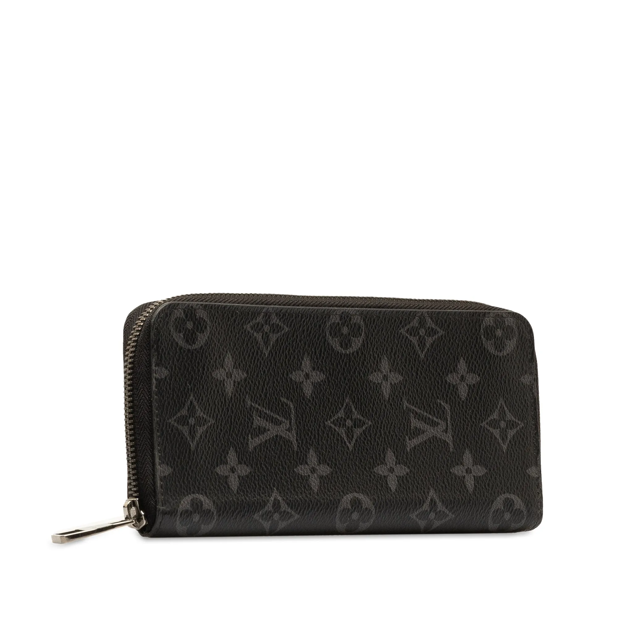 Black Louis Vuitton Monogram Eclipse Zippy Wallet