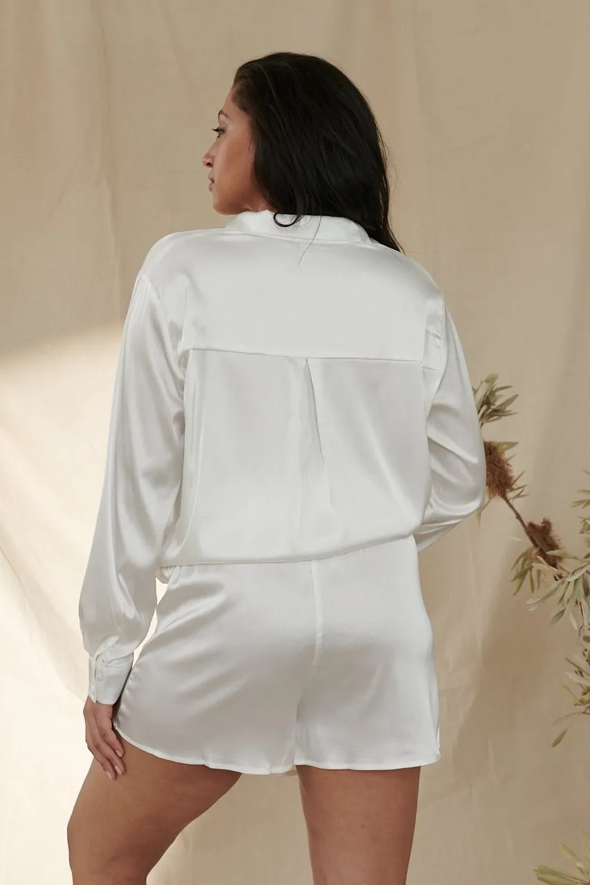 Celine Short Set Ivory