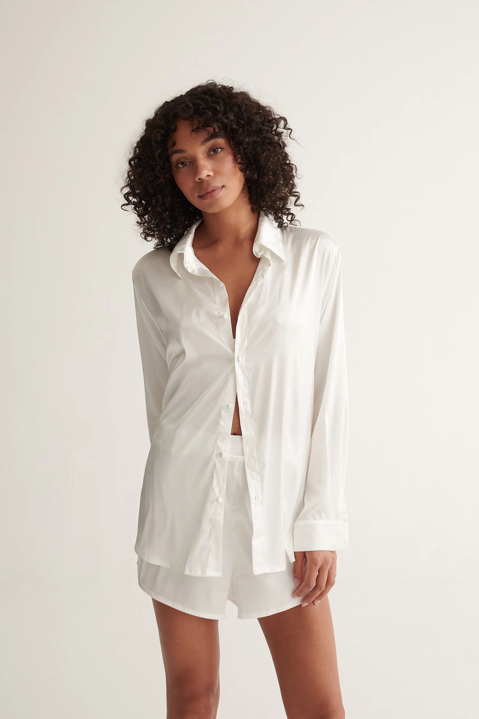 Celine Short Set Ivory