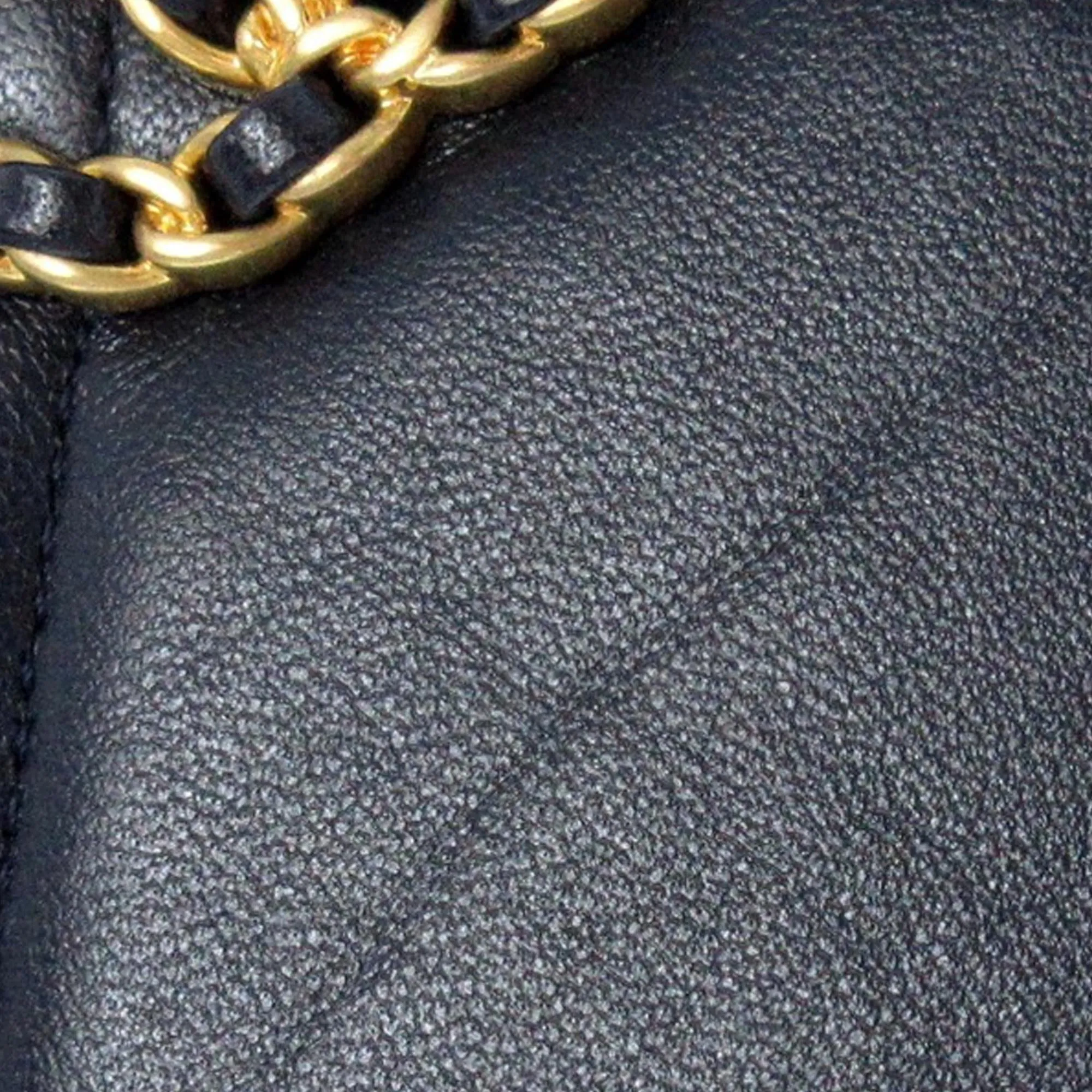 Chanel 19 Round Lambskin Clutch With Chain (SHG-6cbrO9)
