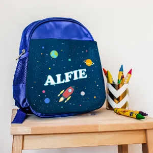 Children's Personalised Space Mini Backpack