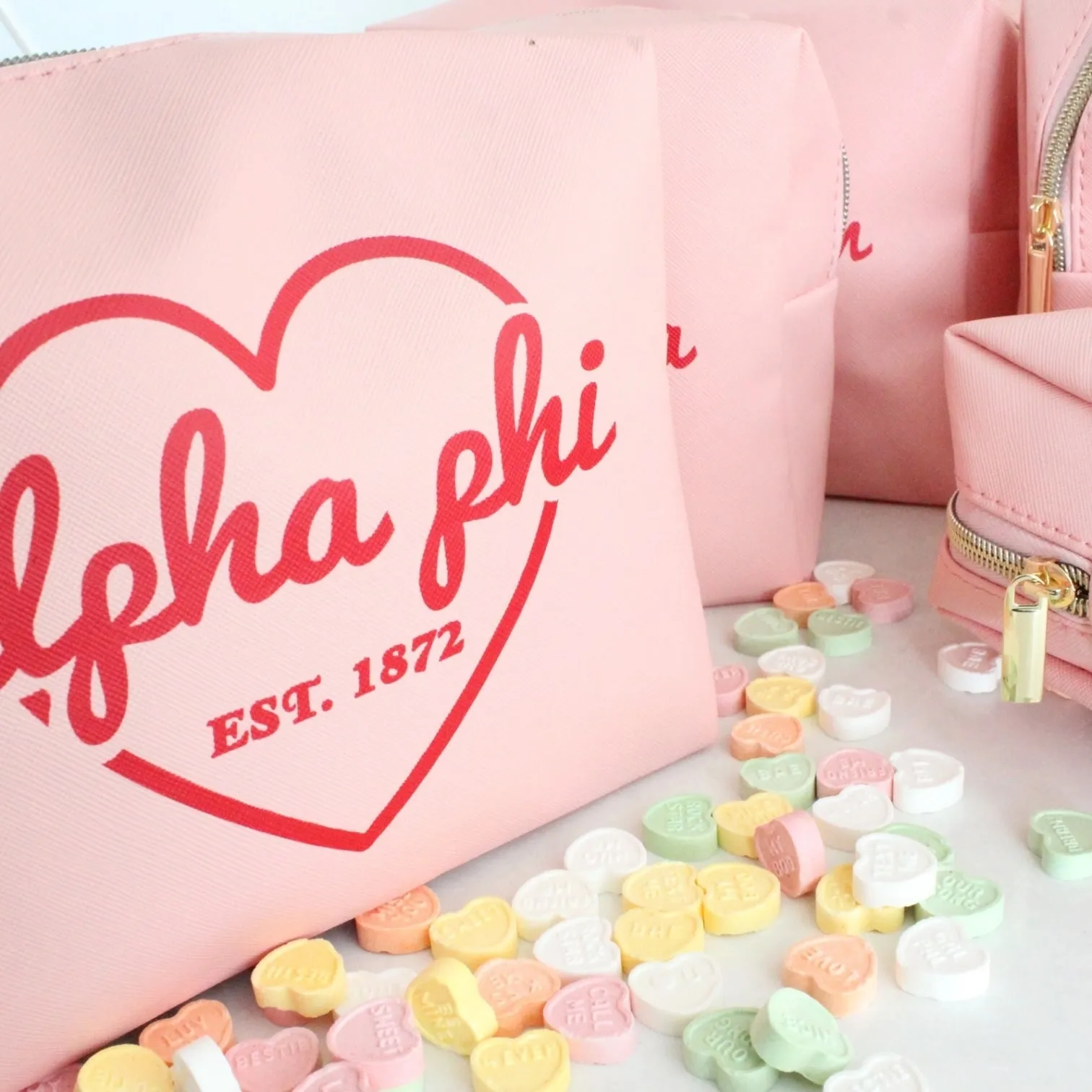 Heart Cosmetic Bag