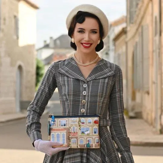 Heritage Victorian Dolls House Pouch Bag