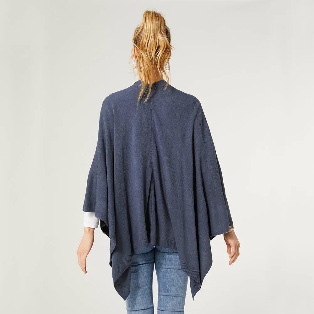 Kiara Lightweight Wrap - Denim