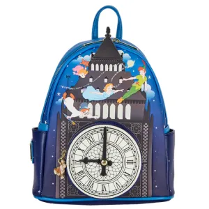 Loungefly x Disney Peter Pan Glow Clock Mini Backpack