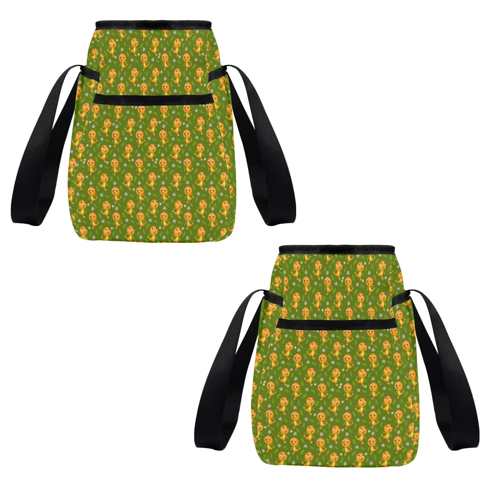 Orange Bird Large Capacity Insulated Tote Bag