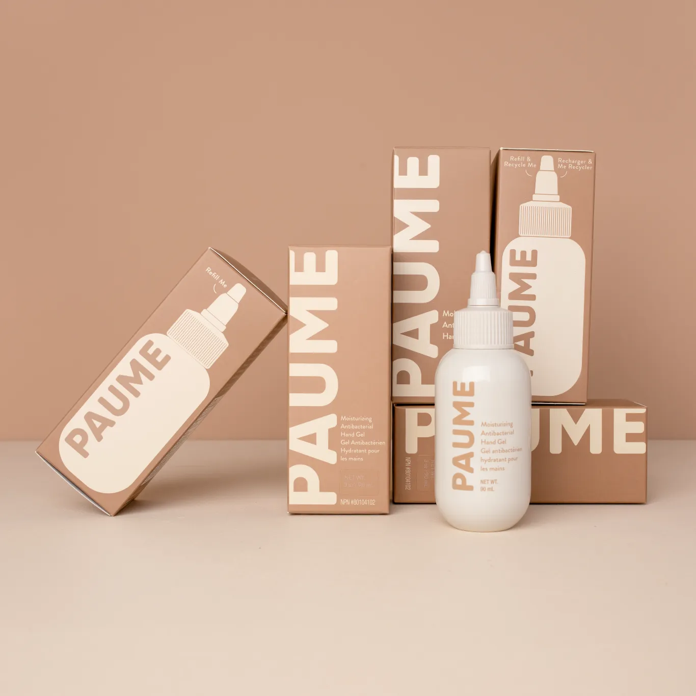 PAUME Moisturizing Sanitizer Travel Bottle