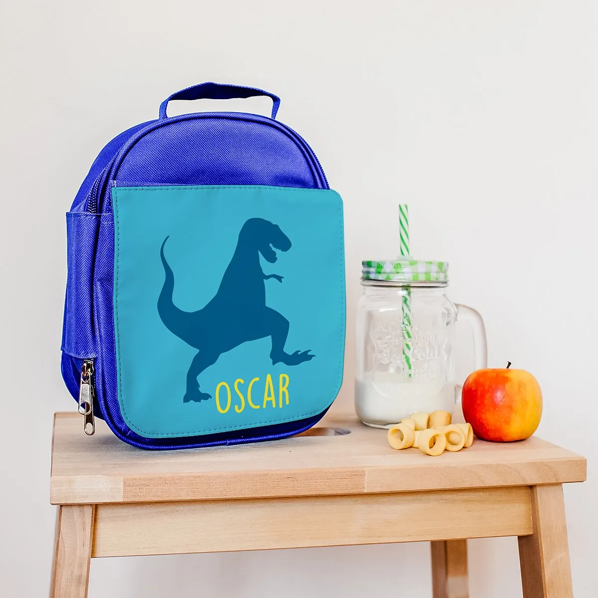 Personalised T Rex Dinosaur Mini Backpack