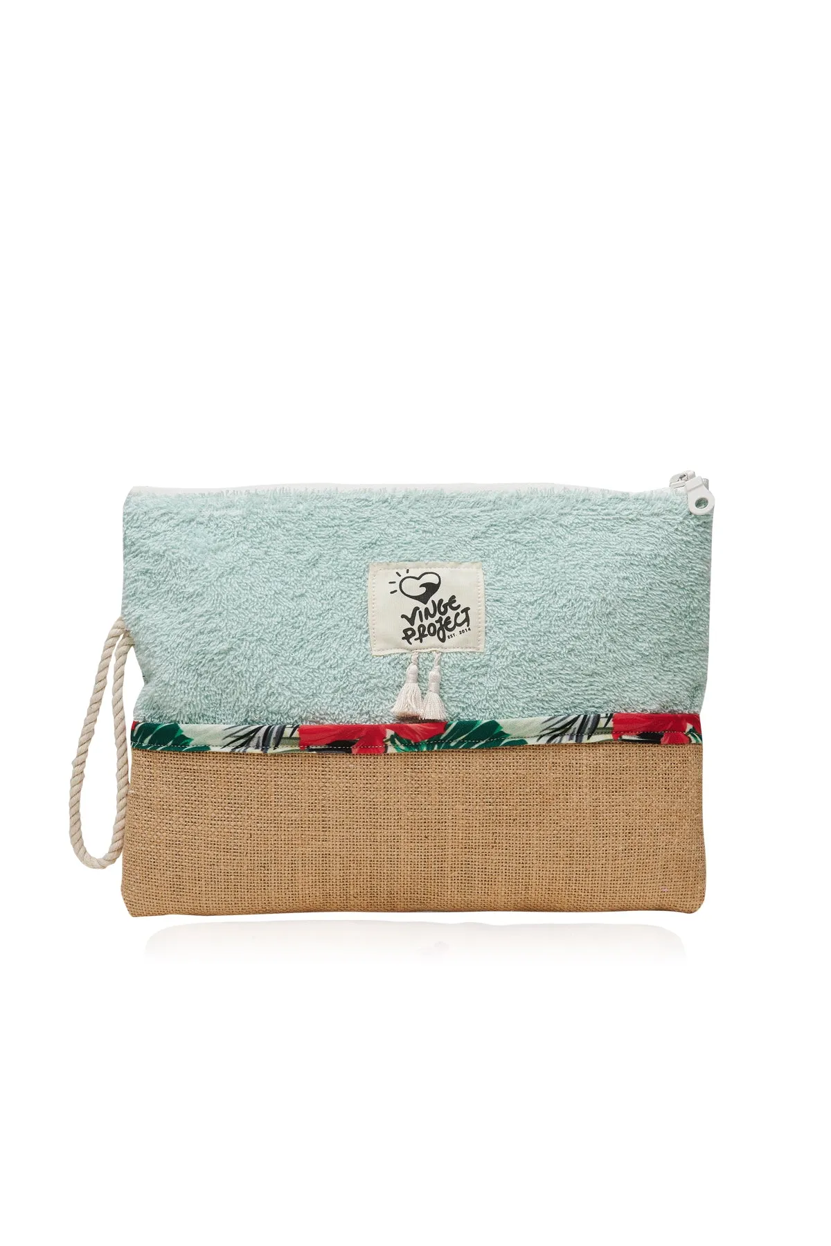 Pistachio 𝐌𝐞𝐝𝐢𝐮𝐦 Waterproof Clutch Bag