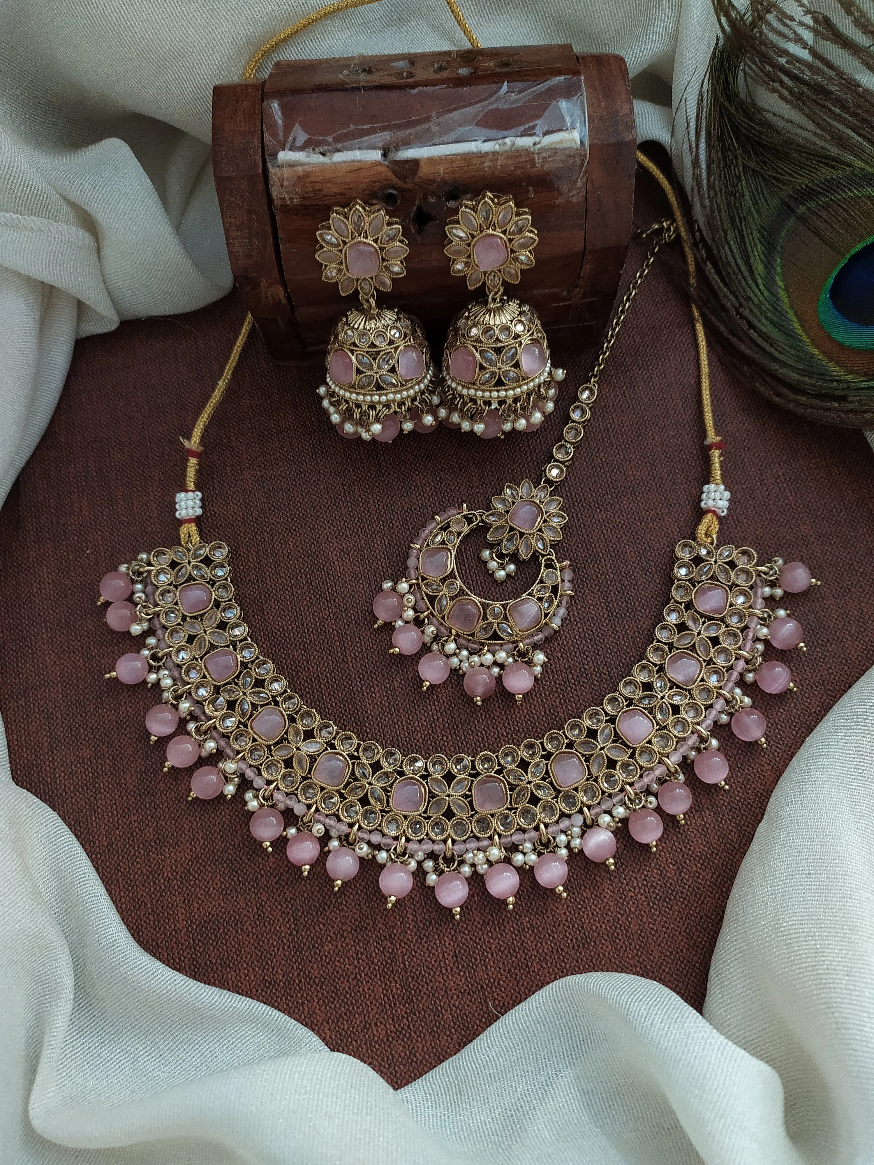 Trendy Design Mehandi Necklace Set