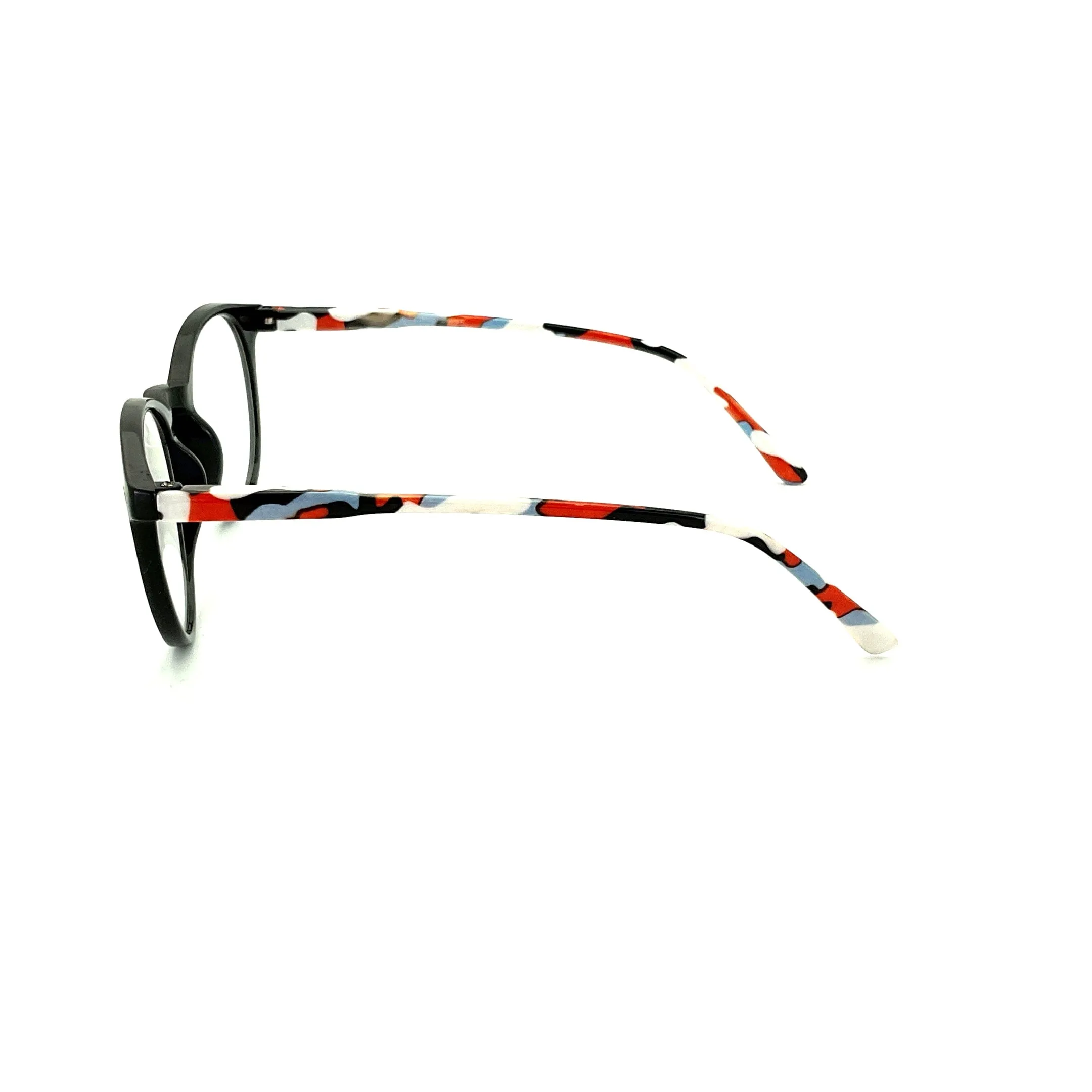Trendy Fashion Round Keyhole Frame Reading Glasses